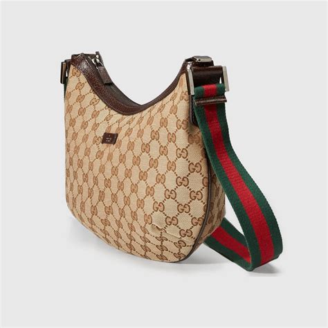 gucci original canvas messenger bag